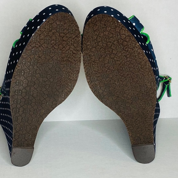 Lilly Pulitzer Picture Perfect Espadrille blue dot - Picture 11 of 14